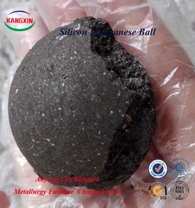 Ball Shape Si-Mn/Silicon Manganese Ore Used in Steelmaking and Casting