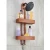 Import Bamboo Hanging Bath Shower Caddy Storage Organizer For Hand Held Shower Head from China