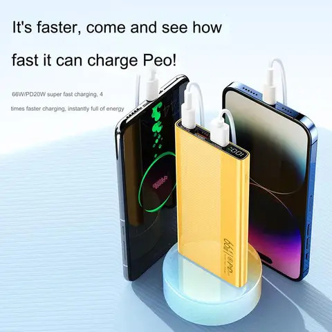 Banque De Puissance Portable 20000 Mah Batterie Externe Portative