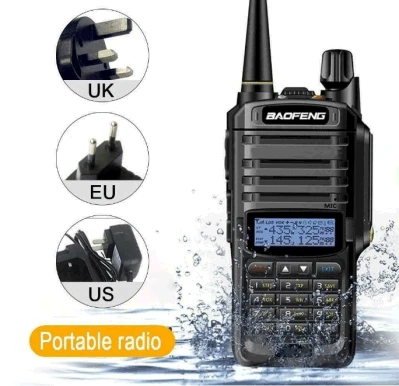 Baofeng UV-9r Plus Dual Band Waterproof and Dustproof Two Way Radio Baofeng T57 Interphone Walkie Talkie