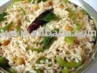 basmati rice,dried nuts and juices