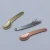 Import Beauty Makeup Tools Mini Spoons Rose Gold Cream Mixing Facial Cosmetic Spatulas from China
