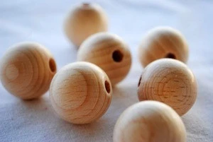 Beech Wood Beads
