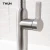 Import Best commercial 304 stainless steel single handle pull down sprayer kitchen faucet from China