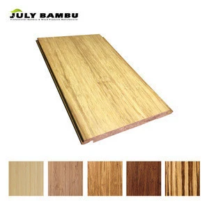 Best Hand Scraped Comfortable Solid Bamboo Wood Flooring