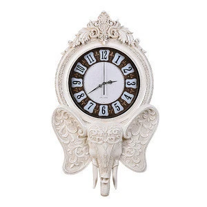 Best quality antique gold/silver animal elephant kassel clocks