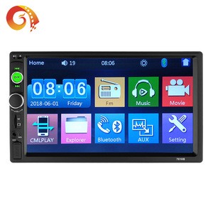 Best Selling Mirror Link Wifi Multimedia 7inch 2 Din Hd Stereo Audio Dvd Radio Video Car Mp5 Player With Gps Navigation