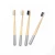 Import Biodegradable Hotel Dental Set Round Handle Eco Castor Oil Bristles Bamboo Toothbrush for hotel from China