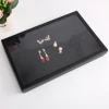 Black jewelry gift box packaging display ring earing tray General packaging case