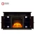 Import Black modern decorative freestream portable electric fireplace heater from China