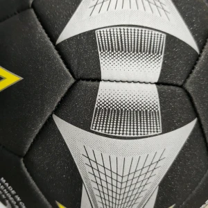 Black pearlescent Matte 2.6mm Soccer Ball Size 5 Hiqh Quality Football soccer ball