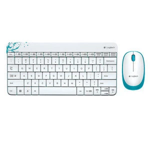 Black White LOGITECH MK240 Mini Wireless Keyboard and Mouse Combo With Receiver