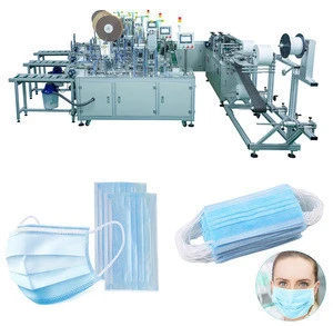 Blank Nonwoven Face Mask Making Machine Surgical Face Mask Machine
