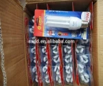 blister card packing mini T3 3u15w energy saving lamp E27 AC110V 220V 6500K 2700K
