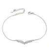 body jewelry 925 Sterling Silver anklets F002