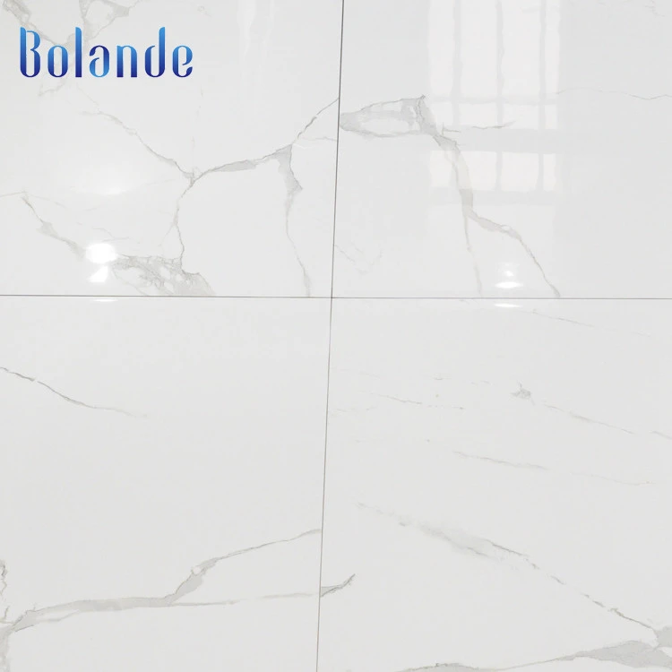 Bolande Decorative Italian travertine ivory white marble floor tile weight 600x600 ceramic fully polished glazed tiles