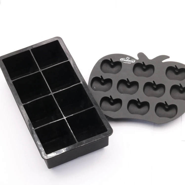 BPA free silicone ice cube tray customized silicone ice mold