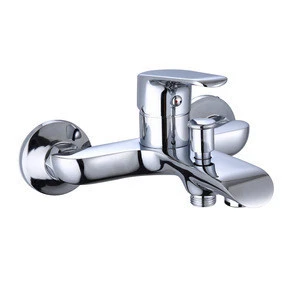 Brass Wall Mounted Bathroom Shower Faucet Bath Mixer Faucets Bathtub Tap Shower Valve for Bathroom