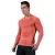 Import Breathable Mens Compression t shirt Dry Fit Green Fitness Wear Long Sleeved Training Jogging Wear from China