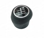 BSP985 Car 6-Speed Manual Gear Shift Shifter Lever Stick Knob Styling Head Chrome Black 55348538
