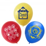 cartoon doggy Theme Party Decorations Balloon 12 Inch dog Latex balloon