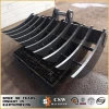 CAT315L excavator root rake bucket made with hard face tine