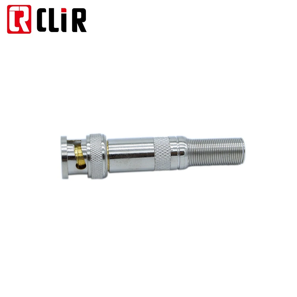 CCTV Accessories Video Coaxial Cable Screw Type RG59 RG6 BNC Connector