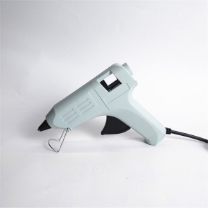 CE certification 300C Blue&amp;Black OEM hot glue gun professional topelek heating hot melt glue gun