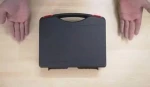 Cheap custom plastic playing card case/professional plastic tool case