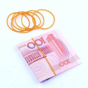 Cheap customized rubber band for money