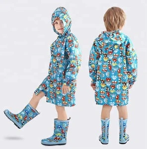Cheap Kids Cartoon poncho Girls Boys Childrens rain gear Rain Coat Waterproof Raincoat Kids