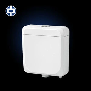 Cheap plastic squatting pan WC toilet water tanks high capacity design