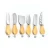 Import Cheese knife kit 6 pieces cheese tools Wood Handle Cheese Fork Butter Spreader from China