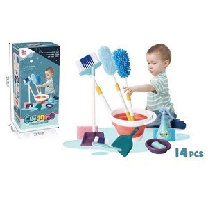 Children Role Play Toy Furniture Cleaning Kit Pretend Play Toy Cleaning Kit Play House Toys