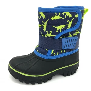 Children Shoes Confortable Classic Laced Water Resistant MID Nylon Warm Snow Boots
