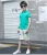 Import Childrens summer clothes 2022 new handsome summer little boy clothes two-piece Polo T-shirt jeans suit 12 years old from China