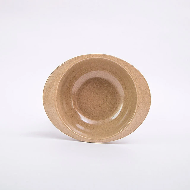 Childrens tableware  biodegradable plant fiber bowl
