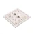 Import china best price dual  port  face plate double  port CAT6 face place 86 style 2 port wall mounted RJ45 from China