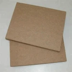 China Factory Decorative Melamine Plain MDF Board