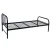 Import China Foshan steel furniture single metal bed frame with mesh base from China