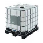 China Hdpe plastic water storage IBC contenitore tank 1000l Container