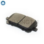 China hot sale cheap high performance semi-metal ceramic industrial brake pad 04465-44090 D923 for Toyota Corolla