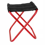 China Manufacturer Outdoor Aluminum Alloy Folding Stool Small Mazar Fishing Stool Chair Portable Mini Camping Beach Chair