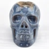 China Natural Semi Precious Healing Stone Hand Carved Crystals Skull
