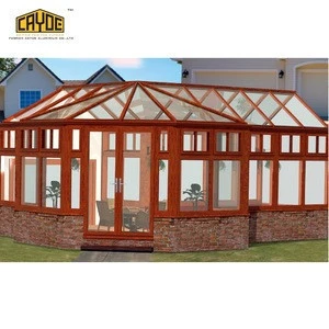 Chinese glass aluminum portable sunroom panels for sale house