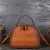 Import Chinese Style Embossed Pattern Vegan Handmade Cowhide Leather Ladies Shoulder Bags Women Handbag from China