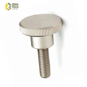 Circular plastic head thumb m4*15 screw size from China manufactory