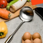 Citylife 3 Piece Set Kitchen Utensil accessories Stainless Steel Cooking Tools pasta server slotted spatula soup ladle