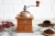 Import Classic Wood Manual Coffee Grinder Household Hand Coffee Bean Mill from China