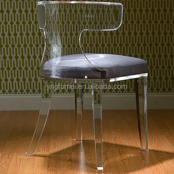 Classical Living Room Designer Chair Tiffany Chair Lucite Waiting Chair